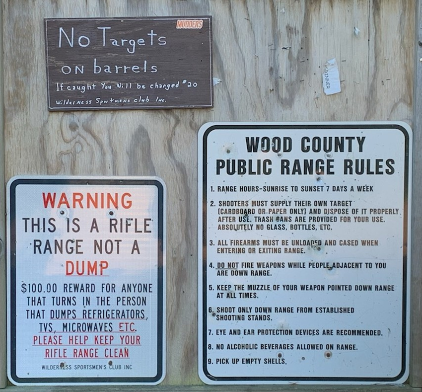 Rifle Range Rules